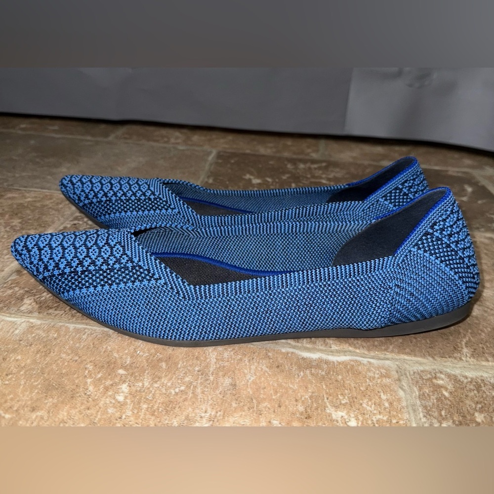 Rothy's Lapis Python Points Snake Print Pointy To… - image 5